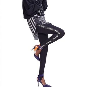 MONSE logo tape stirrup leggings Size XS
